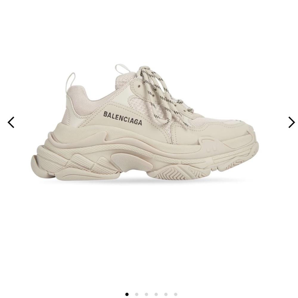 Balenciaga Cream Sneakers